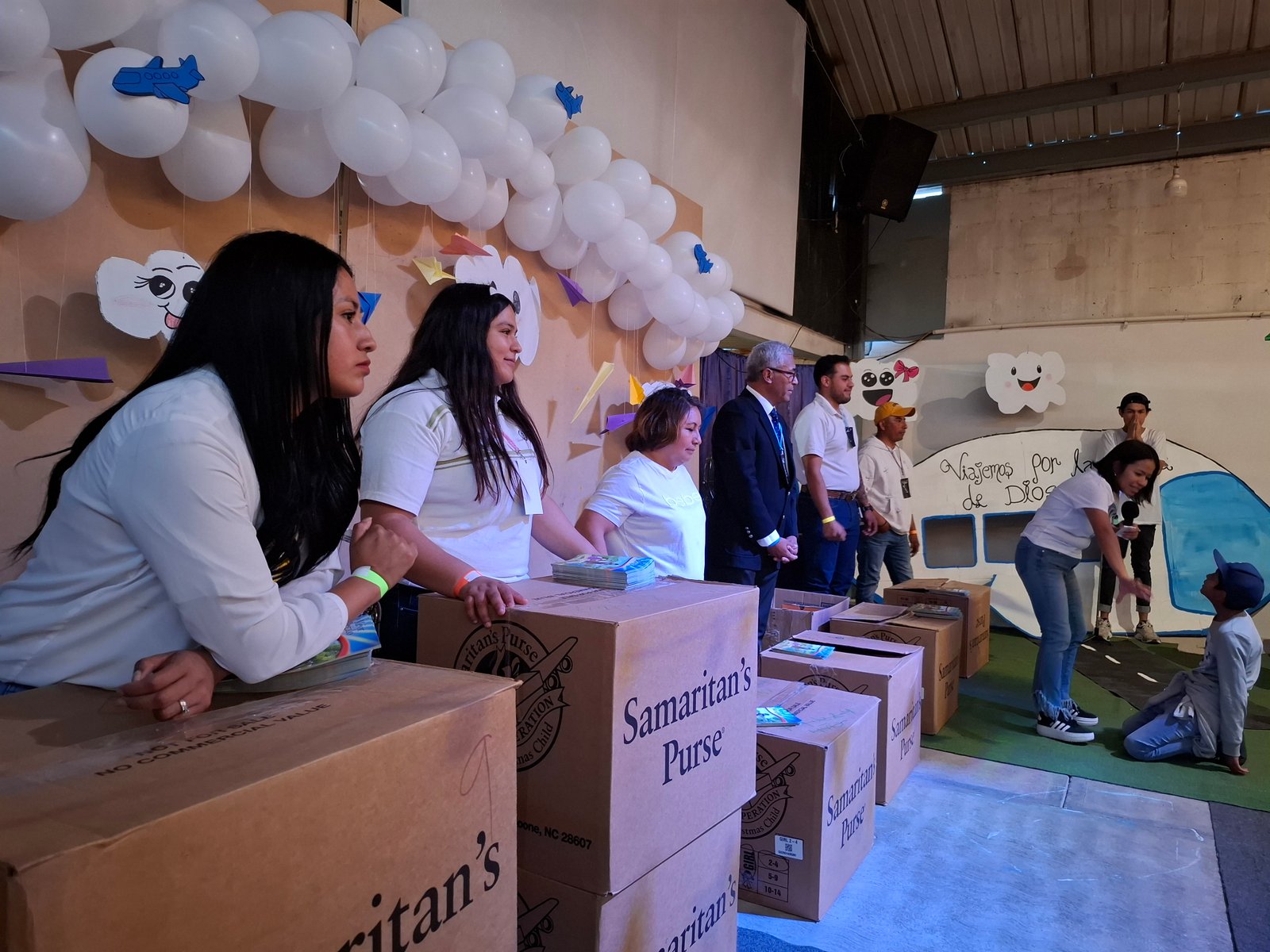 Evento comunitario caritativo